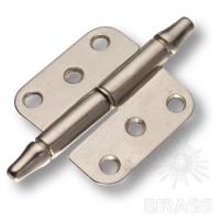2720-02 Петля карточная левая, никель