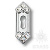 15.608.10.SWA.07 Ключевина декоративная со Swarovski, глянцевый хром